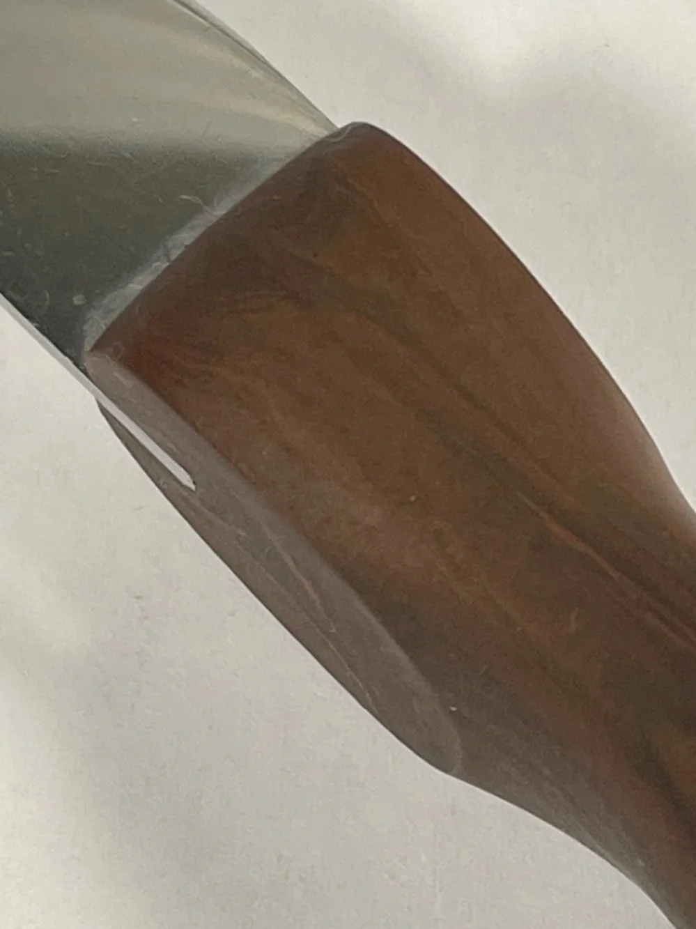 Vintage CUTCO Slotted Turner No. 16 & Carving Fork No. 26-Brown Swirl Handle-USA